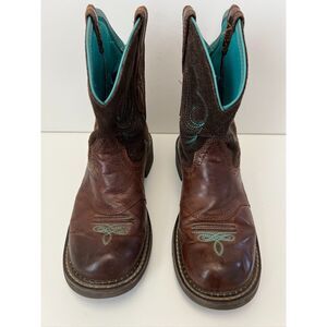 Ariat Women's Fatbaby Heritage Dapper Western Boots. Size 7.5(W).